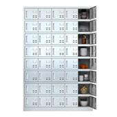 不锈钢碗柜工厂员工食堂碗柜多门餐盘柜多格碗筷柜学校职工餐具柜