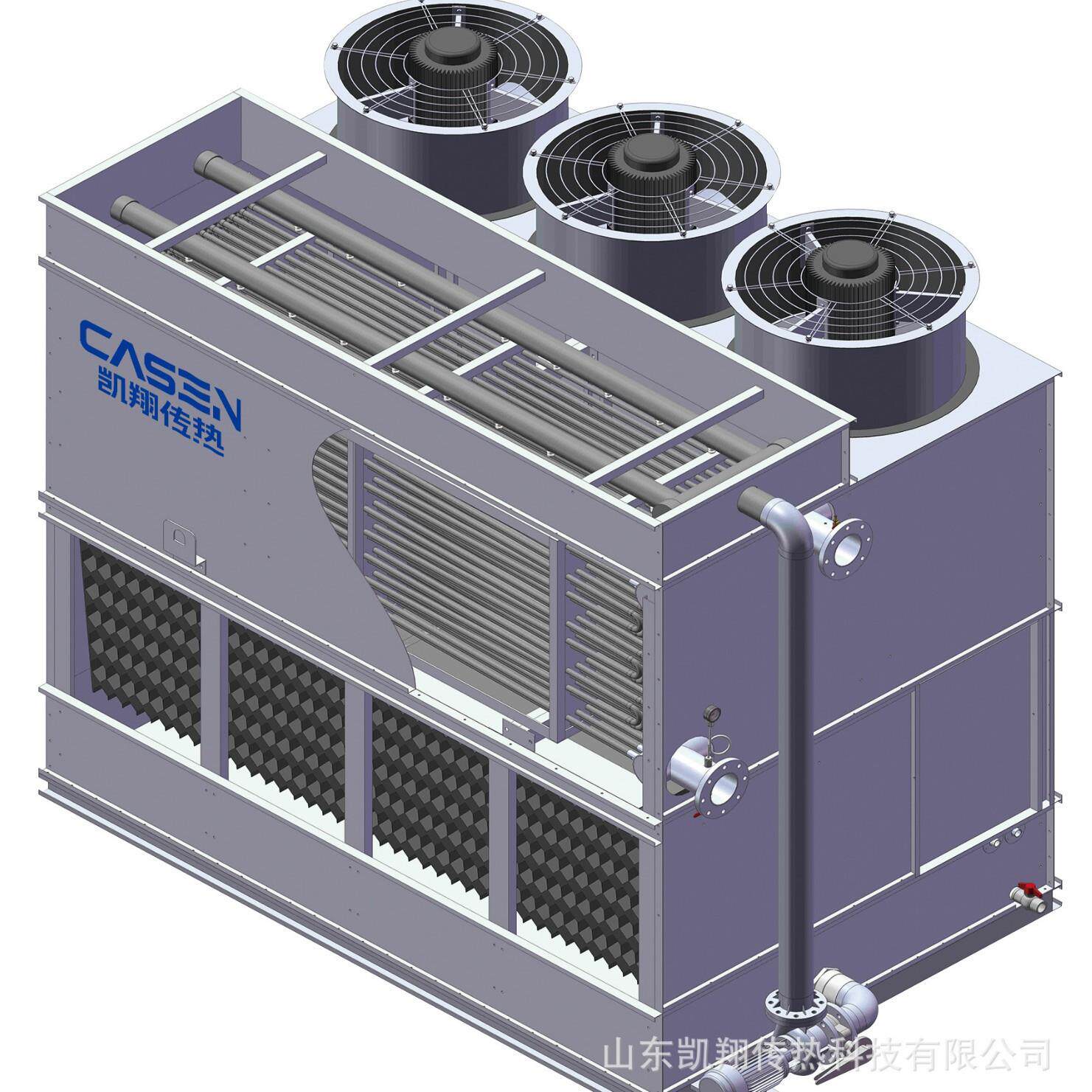 方形闭式冷却塔复合流机械制造钢厂焦化厂设备降温封闭式冷却塔厂