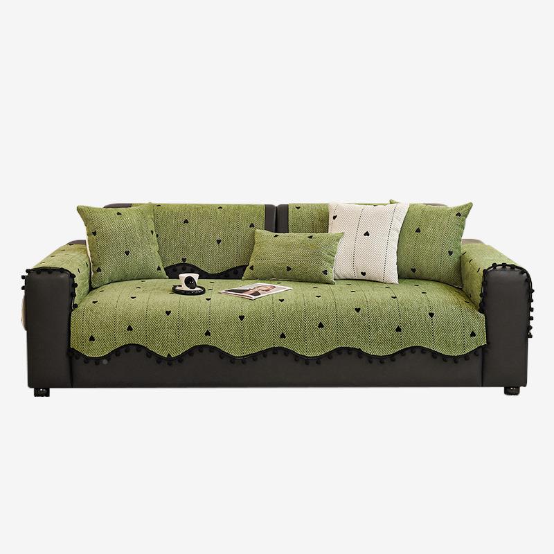 形ins风沙发垫四季2用025新款高级感固予心9.27定防异滑沙通发坐