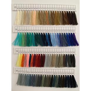 402缝纫线样品册色卡平车线缝纫机线402线样品册色卡