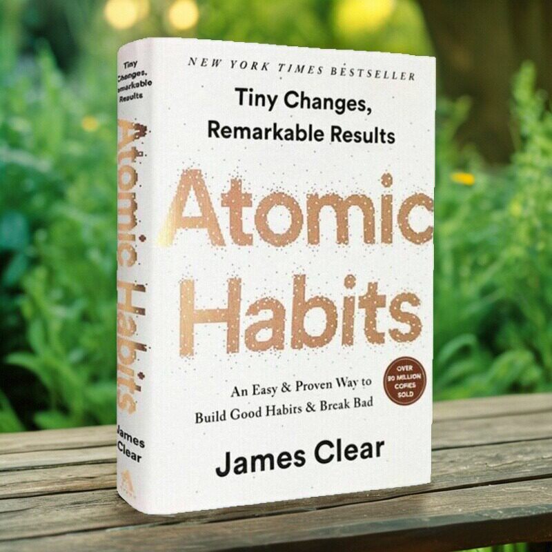 【现货】 Atomic Habits原子习惯 英文原版 建立好习惯 打破坏习惯 Atomic Habits James Clear掌控原子习性自我成长提升励志书