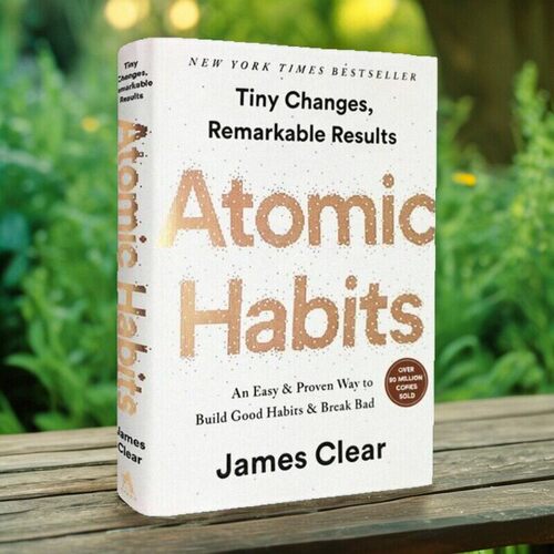 【现货】 Atomic Habits原子习惯 英文原版 建立好习惯 打破坏习惯 Atomic Habits James Clear掌控原子习性自我成长提升励志书