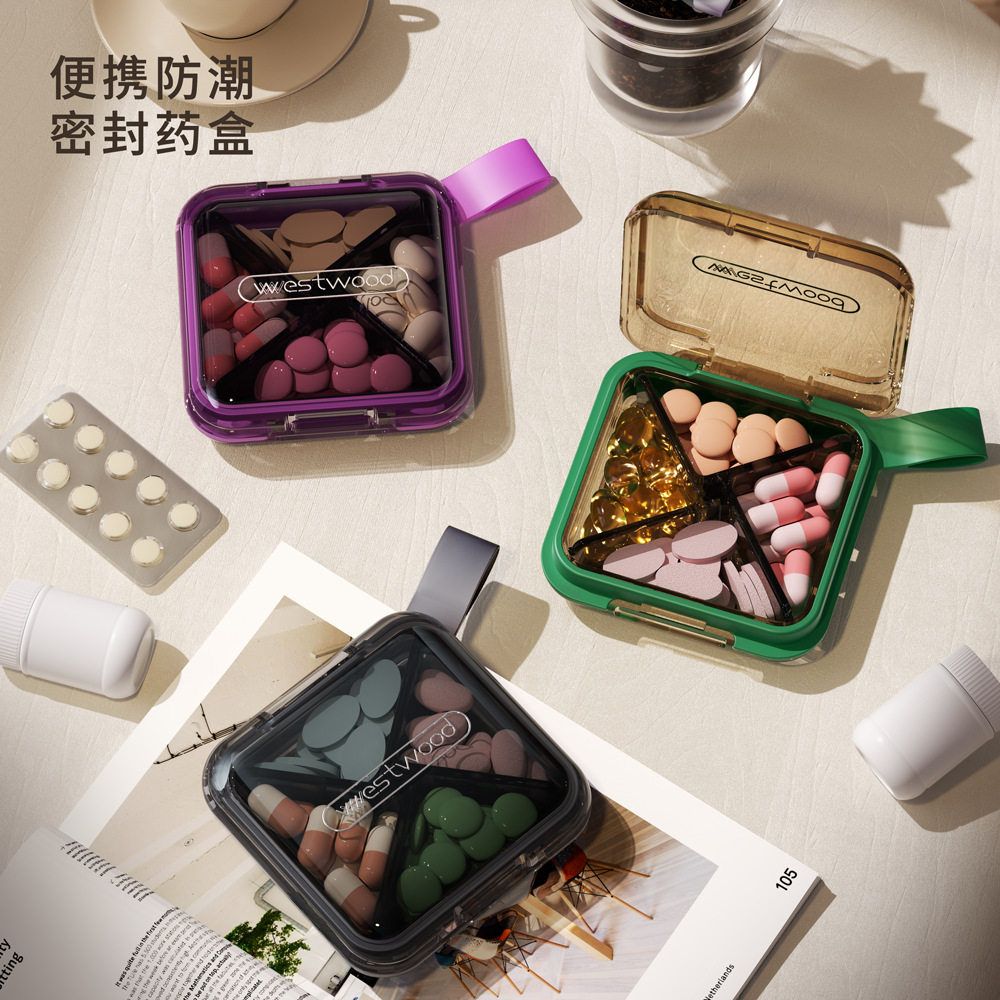 WestwoodTP001分药盒便携药盒迷