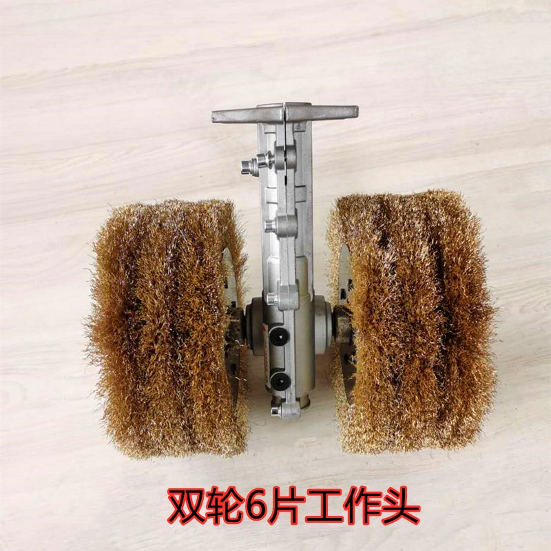 现货速发电动除锈机刷头配件碗型钢丝轮钢丝刷金钢石磨片磨盘加长