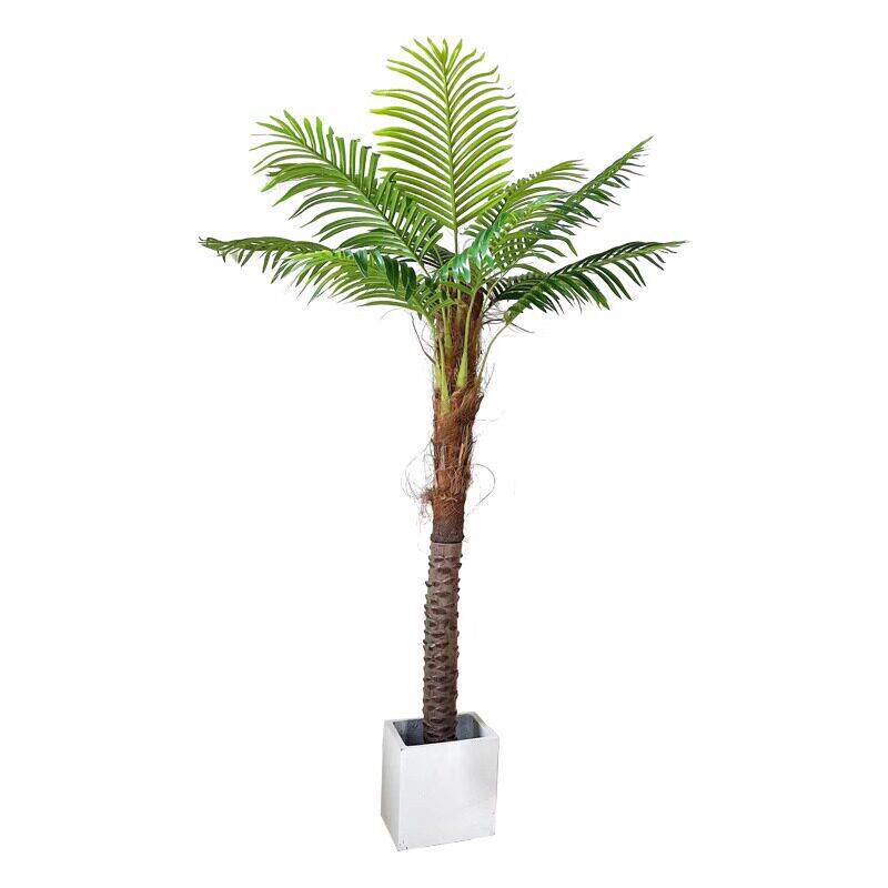 大型椰子树仿真植物仿真棕榈树热带绿植室内家居落地装饰落地盆栽