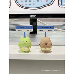 打发疯系小摆件趣味礼物工人工位办公室解压桌面摆件可爱上班