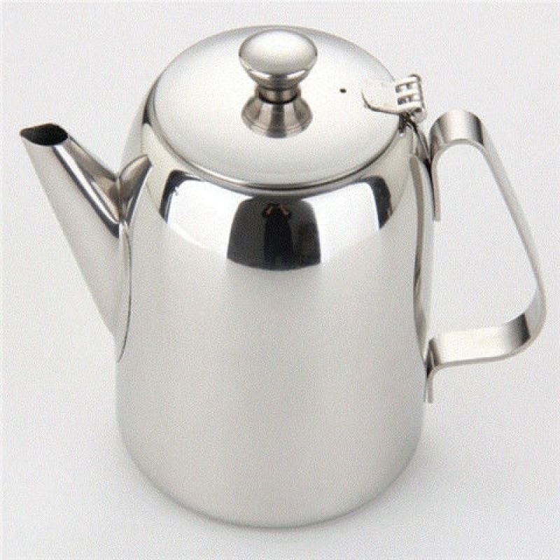 安士咖啡茶壶不锈钢咖啡壶冷水壶茶壶泡茶壶壶安士壶酒店餐厅用茶