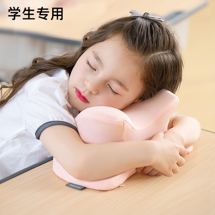 儿童午休睡枕头趴趴着睡觉抱枕中小学生教室桌子上一年级