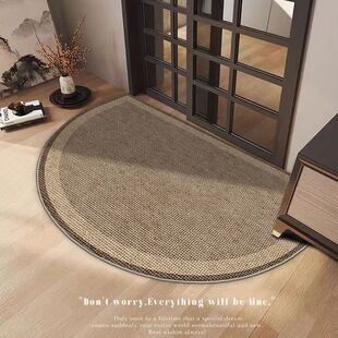 门垫半圆形入户门地垫室内进门脚垫剑麻垫子门口换鞋家用门外地毯