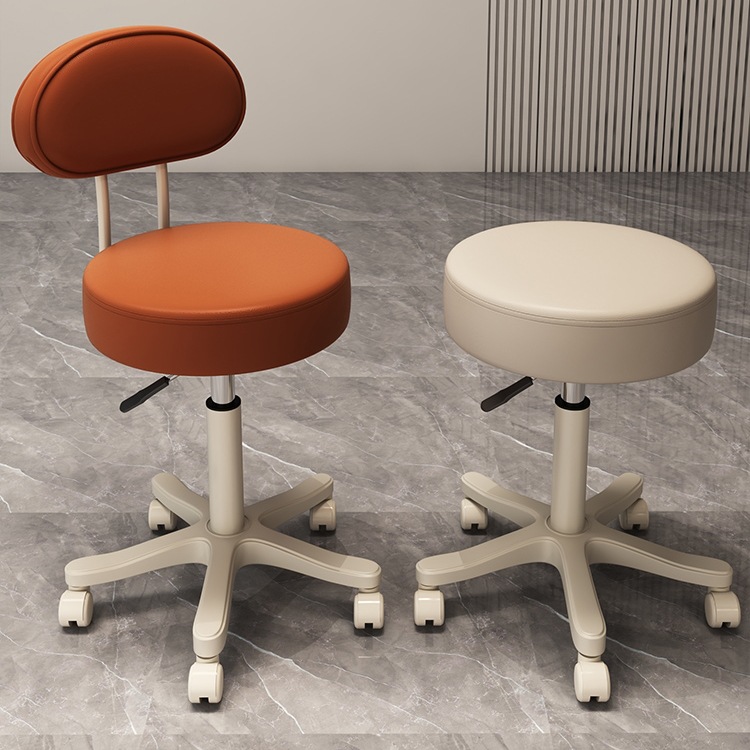 美容院理发店凳子化妆师美发美甲大工凳滑轮家用椅子梳妆转椅