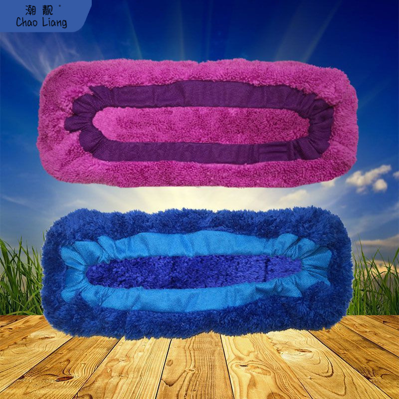 包邮加厚平板拖把替换布超细纤维纳米毛巾尘推头保洁大板安爱包邮