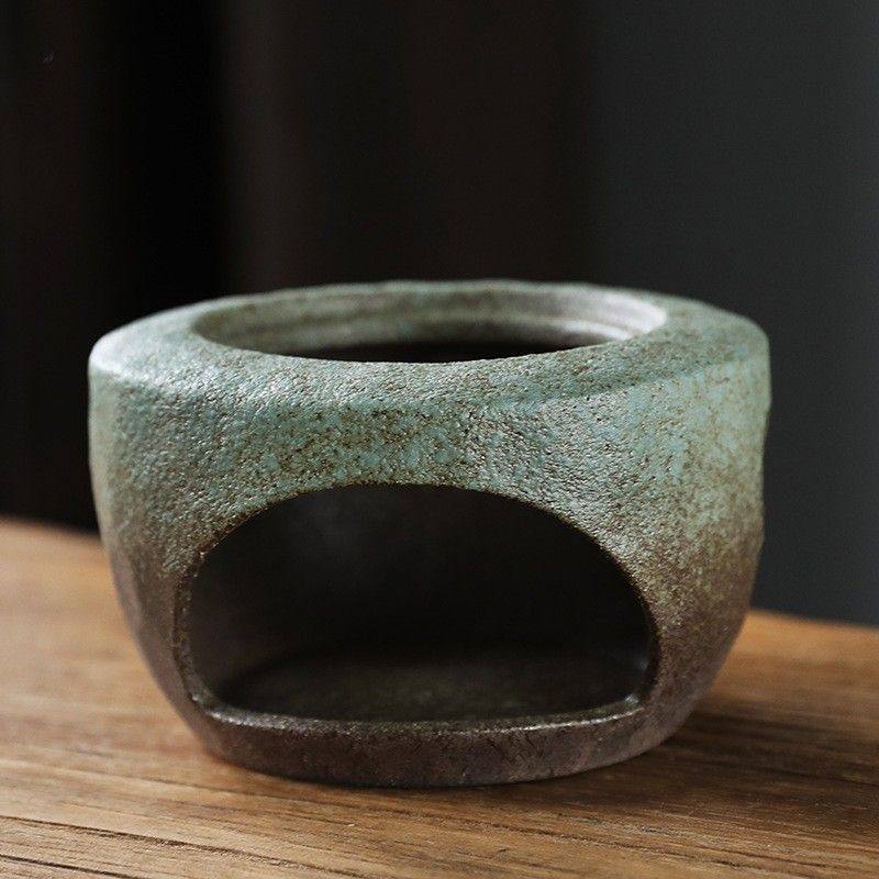 宏尚日式温茶炉复古粗陶保温家用保温蜡烛加热底座煮茶炉酒精炉,餐饮具,煮茶炉,淘宝优惠券,粉丝福利购,淘宝优惠卷