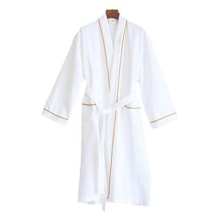 美容院浴袍全棉浴衣纯棉酒店浴袍刺绣logo名字加大规格制作