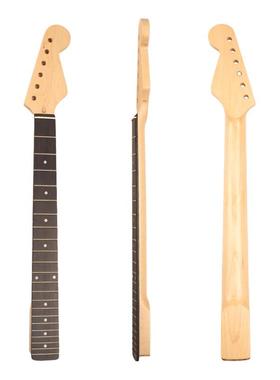 ST电吉他琴颈琴柄玫瑰木指板哑光色22品琴柄