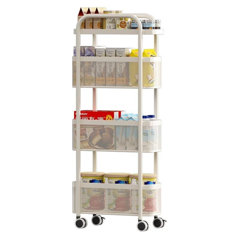 厨房收纳柜落地多功料能WTE置物架多层调架窄缝隙物柜子缝储箱夹