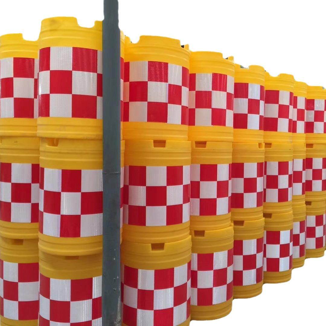 厂家直销防撞桶塑料水马塑料隔离墩道路防撞分流桶交通设施