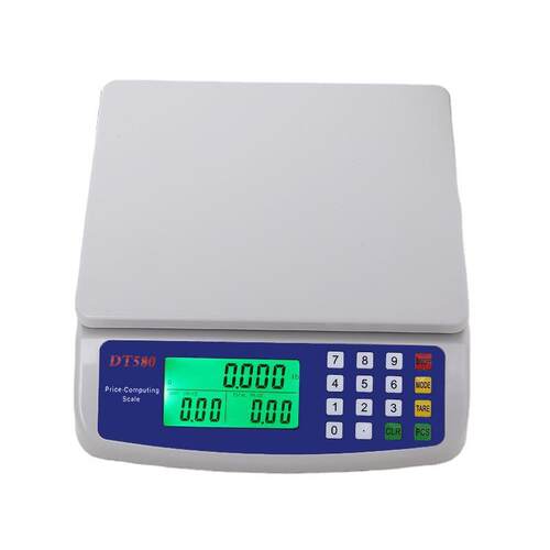 外贸款电子秤计价计数称30KG小型台秤水果家用卖菜秤SCALE580