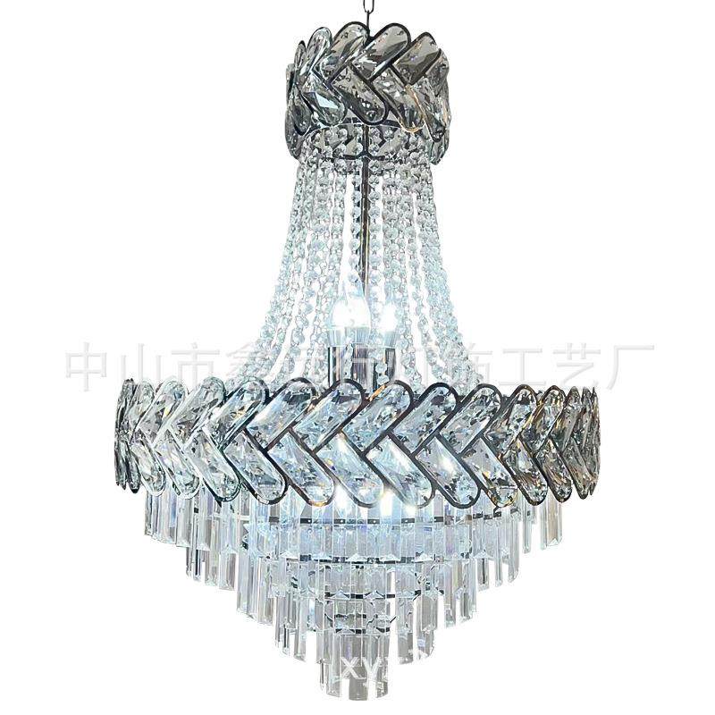 新款结婚庆道具欧式铁艺水晶吊灯多层珠链装饰创意水晶,节庆用品/礼品,陪嫁用品套装,淘宝优惠券,粉丝福利购,淘宝优惠卷