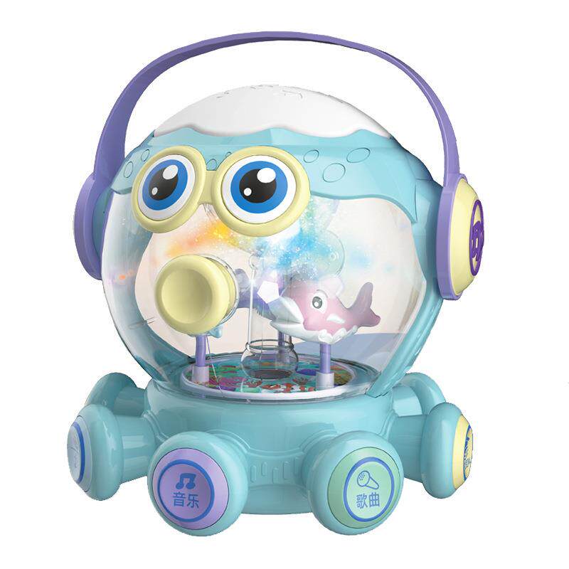 厂家直供章鱼手拍鼓婴儿早教玩具音乐启蒙多功能宝宝益智拍拍鼓