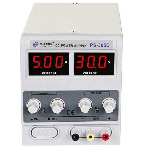 老款线性305D数显可调直流稳压维修电源三位数显30V5A2A可调