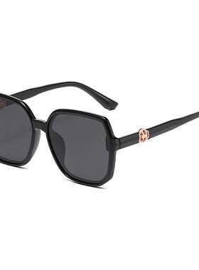 日本品质2025新款欧美时尚方框偏光太阳镜女户外个性潮流街拍防晒