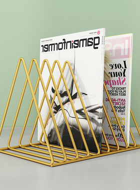 速发桌上小书架桌面床头整理置物架简易创意办公室杂志飘窗收纳架