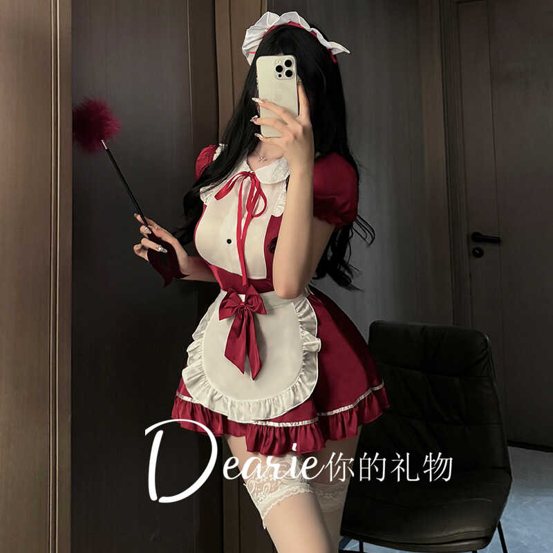 日系纯欲性感cosplay穿搭连衣裙