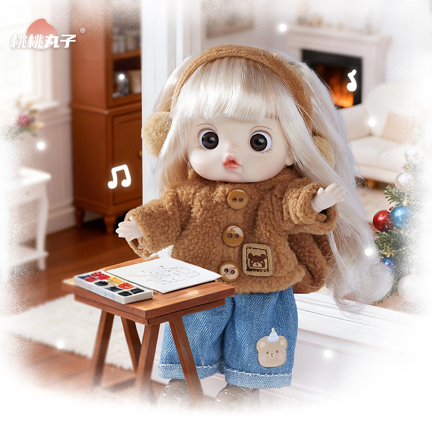 桃桃丸子小圣诞系列可换装娃衣