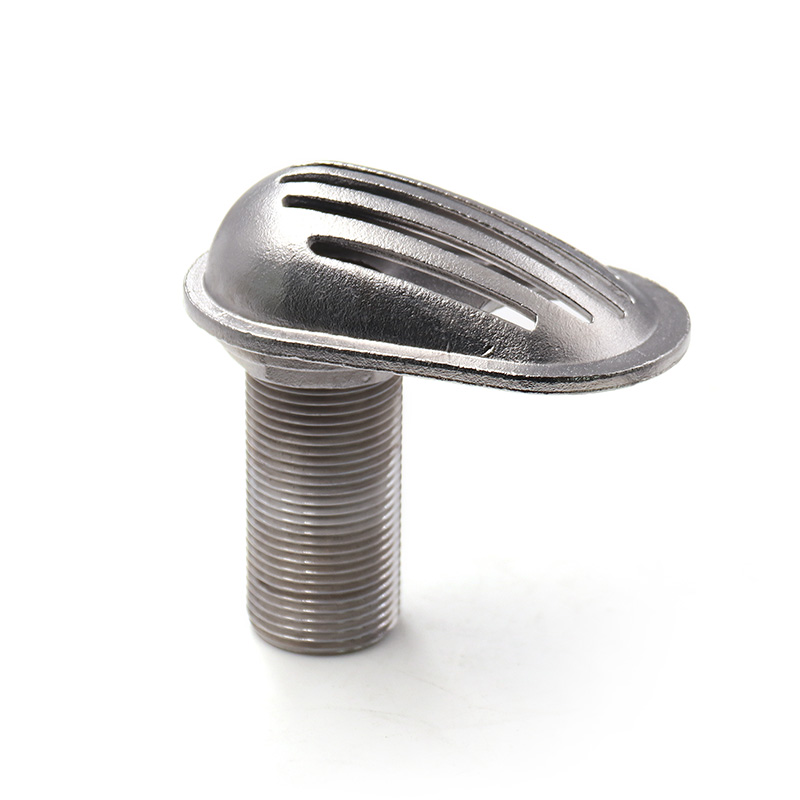 船用进水口过滤器31o6不锈钢过滤网游艇配件船用五金鸭舌帽船底吸