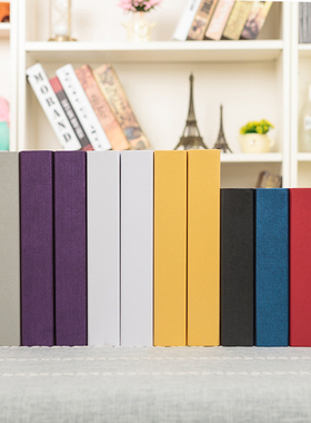 纯色假书创意样板房仿真书道具书摆件装饰书新书R房模型书家居装