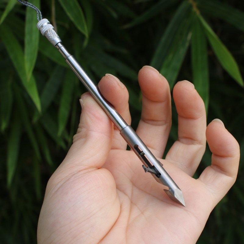 275克440深l水重型四棱骑鲸镖 不锈钢鱼镖 深水鳔飞鲨菱形标 射