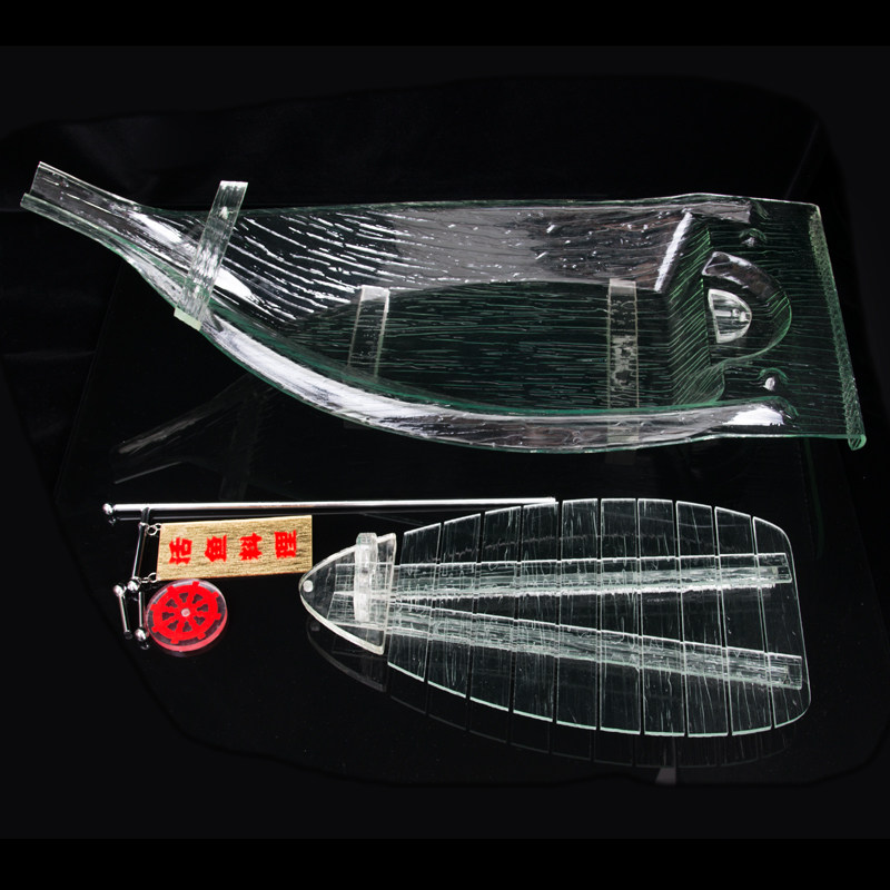 亚克力刺身龙船自助餐酒店展示水果F海鲜拼盘三文鱼寿司盘鱼生冰,餐饮具,盘,淘宝优惠券,粉丝福利购,淘宝优惠卷