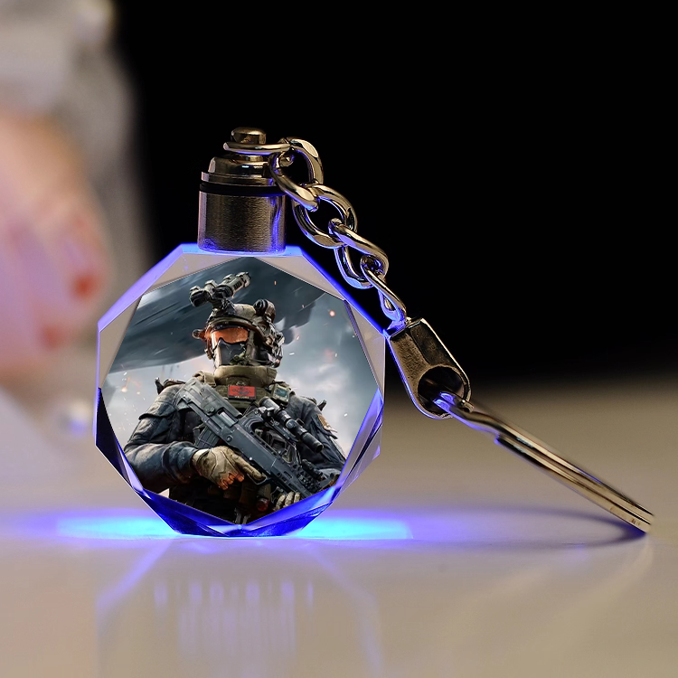 三角洲行动水晶钥匙扣书包挂件挂饰新款包挂件送男女玩具生日礼物