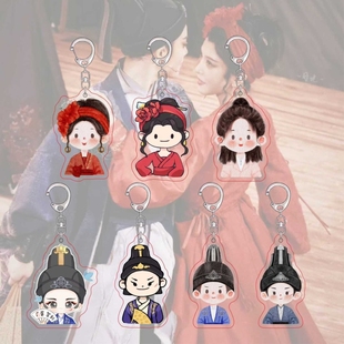 陈丽君李云霄新龙门客栈Q版周边钥匙扣卡通可爱亚克力挂饰小挂件