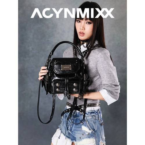Acynmixx宫廷风拿破仑双肩包背包