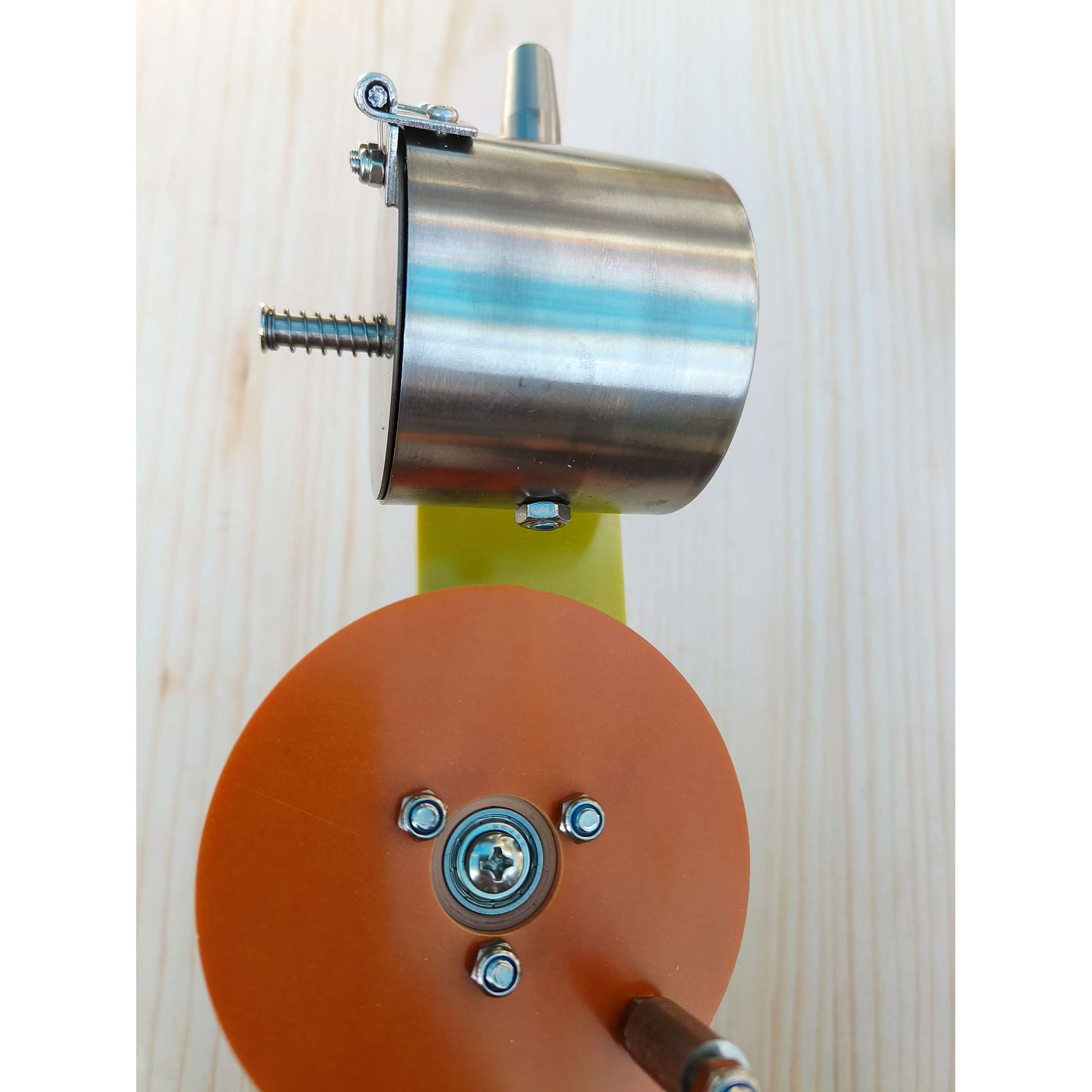 ll工地工程建筑放线墨斗木工装修不锈钢-8g款手工制作