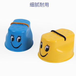 高跷儿童小学生踩高跷腿子成人实木幼儿园小孩平衡训练脚架高跷