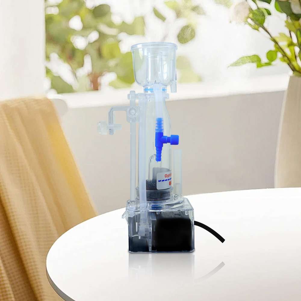 小型海水缸蛋分迷你蛋白质分离器水母缸珊瑚缸静化过滤器-35mini