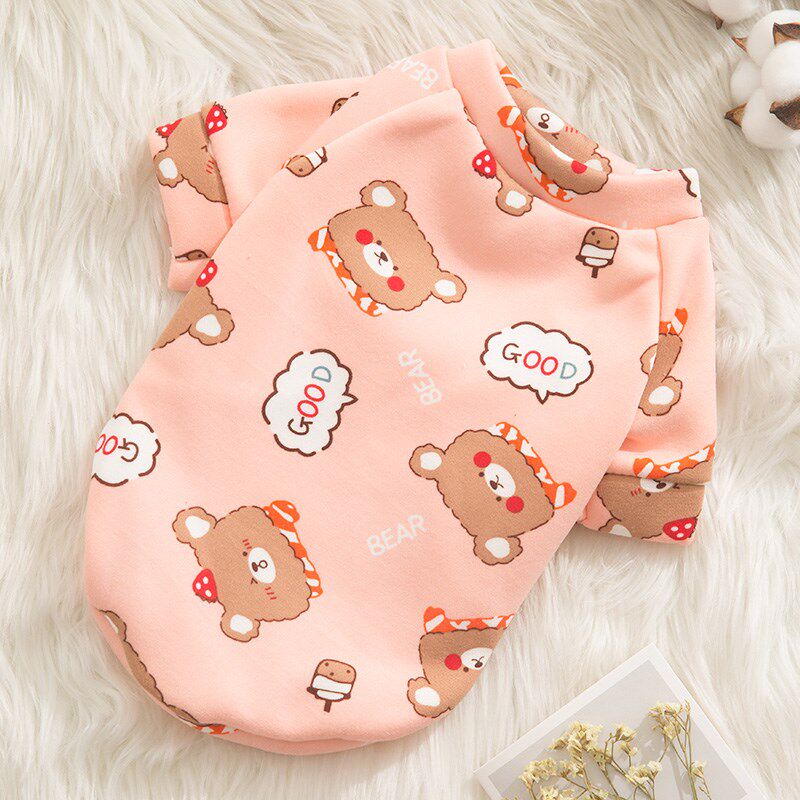 速发小猫咪衣服比秋装卫衣泰迪春熊法幼斗犬中小型犬小猫薄款潮