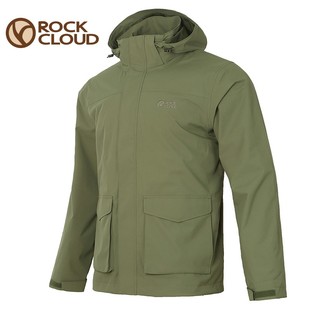 岩云秋冬三合一冲锋衣户外防风防水保暖抗寒羊毛棉内胆男士两件套