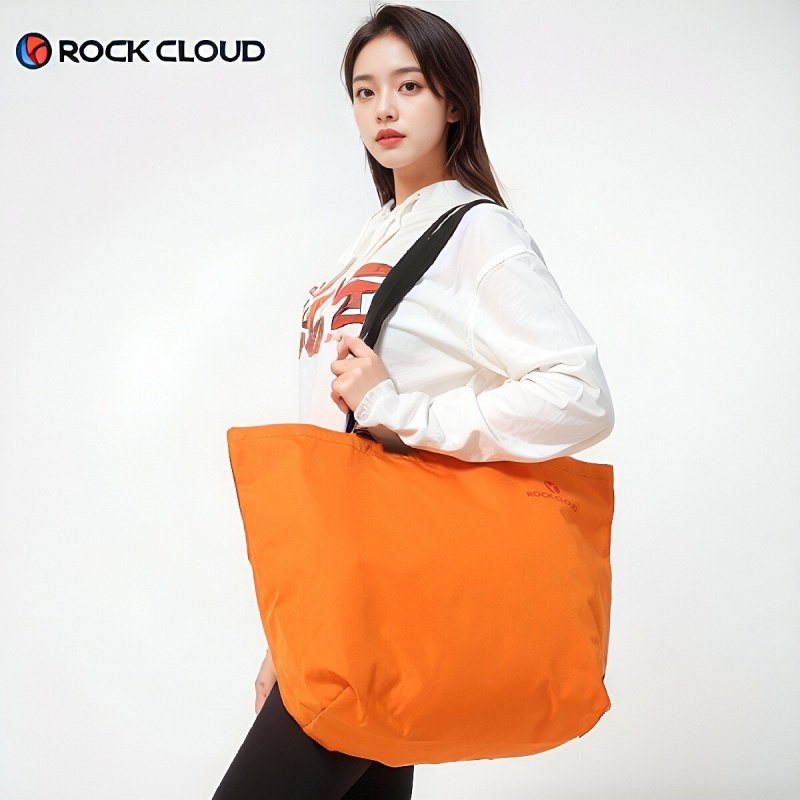 岩云RockCloud城市休闲大容量30升防泼水便携沙滩收纳物袋单肩包