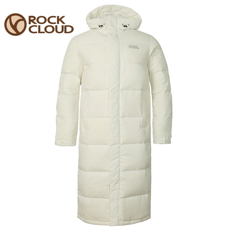 岩云羽绒服秋冬新款户外防风保暖防泼水650蓬鸭绒男长款羽绒衣