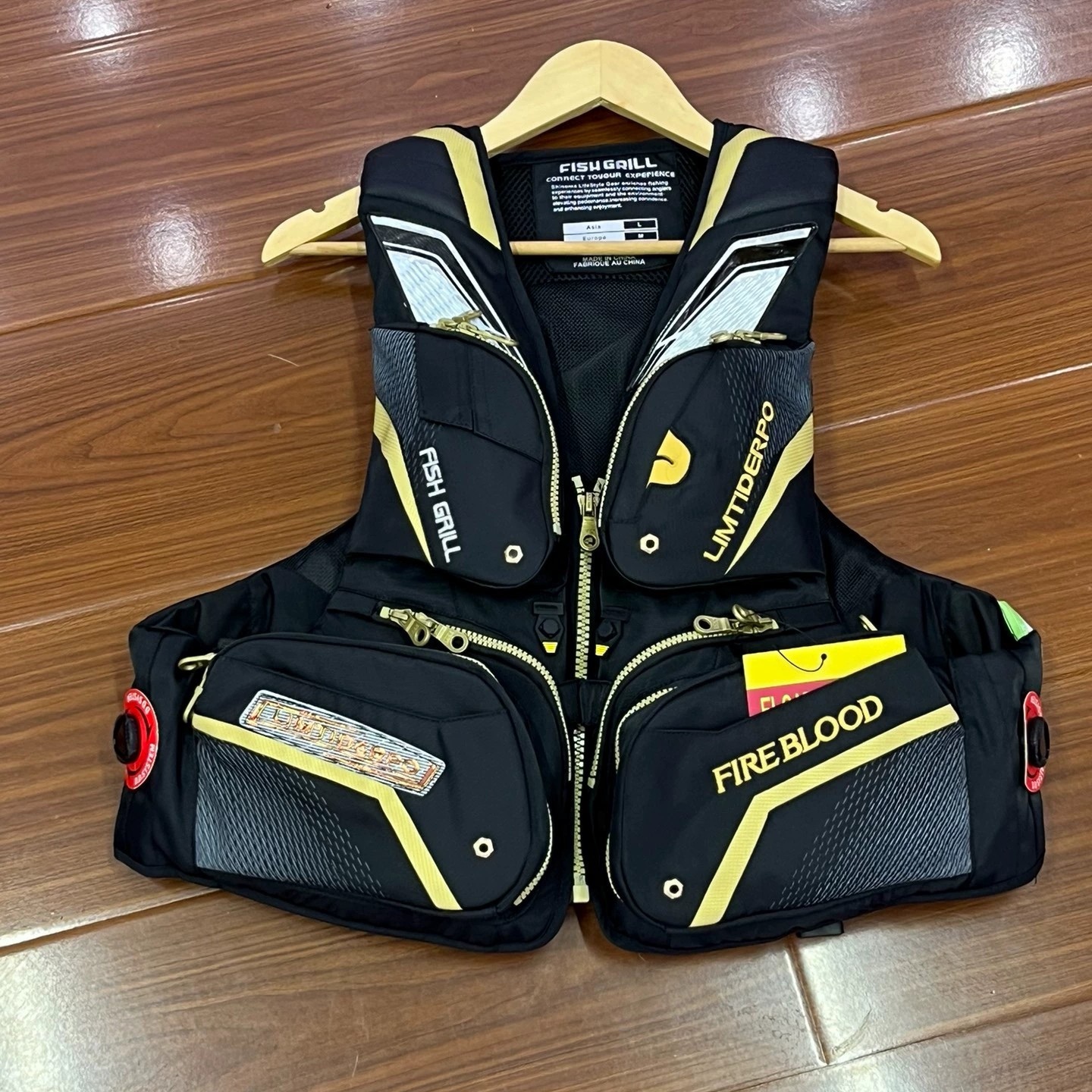 矶钓海钓救生衣多口袋防水马甲