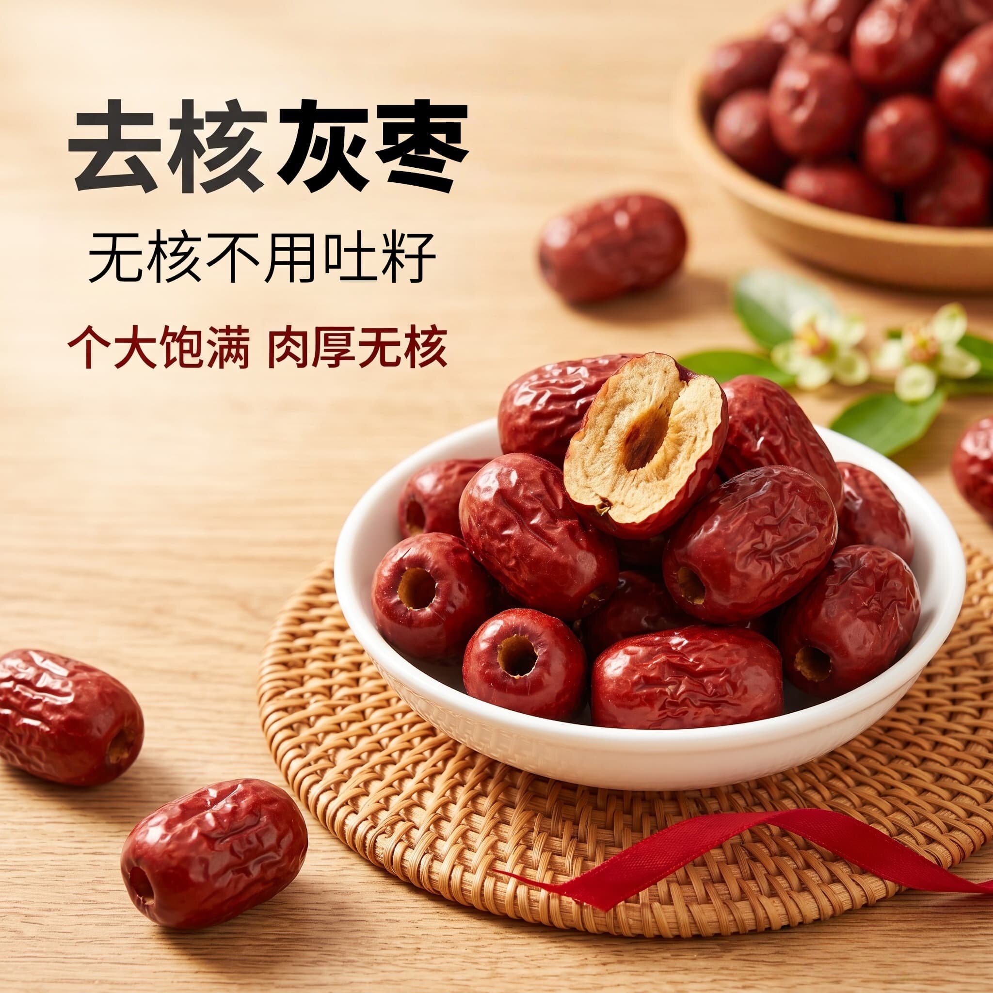 【到手2斤】灰枣红枣树上吊干枣皮薄肉厚干吃煮粥零食孕妇小零食