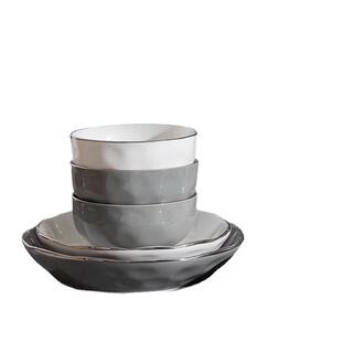 SONICE碗赛尼斯#2碟2套装家用现爆代高款级感轻奢网红2新款碗盘碗