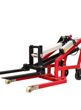 电动便携式曲臂00kg/1.叉车小升型液压搬堆运车随车装降卸车手推