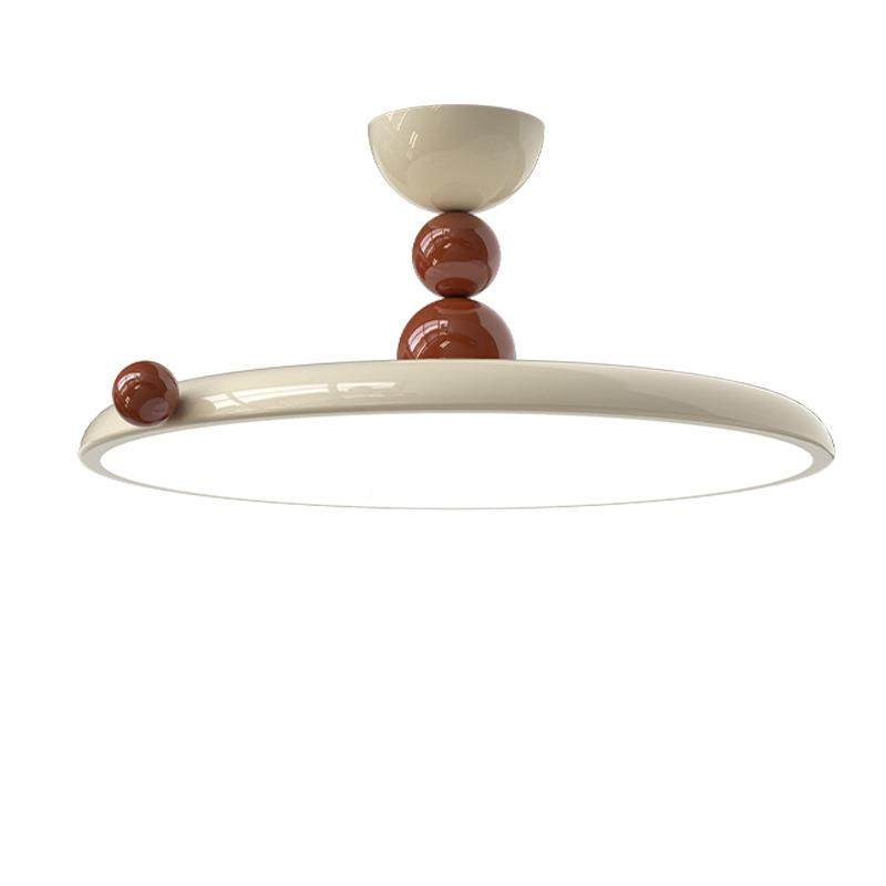 奶油253风豆法式复古间主卧灯创碟意全光谱护眼房灯奶飞卧室吸顶,家装灯饰光源,客厅吸顶灯,淘宝优惠券,粉丝福利购,淘宝优惠卷