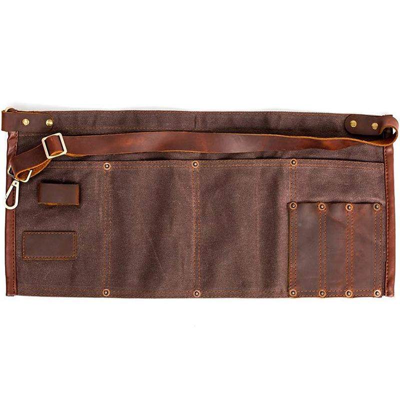 外贸打风帆布A73-过蜡蜡半身围裙欧美汽修木工便捷工具式定腰包围,家庭/个人清洁工具,围裙套装,淘宝优惠券,粉丝福利购,淘宝优惠卷