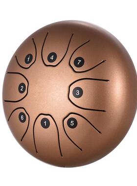 打5击乐5.寸迷你空心灵专鼓乐器儿童成GGK人业级手碟鼓瑜伽静无忧