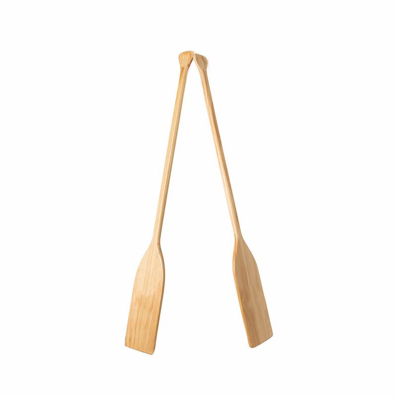 木质船桨划实木1.米wo浆odboatpaddle漂公园娱乐手woodenb摇流船5